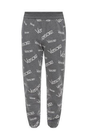 Patterned sweatpants with logo, zdjęcie 1 Patterned sweatpants with logo od Versace